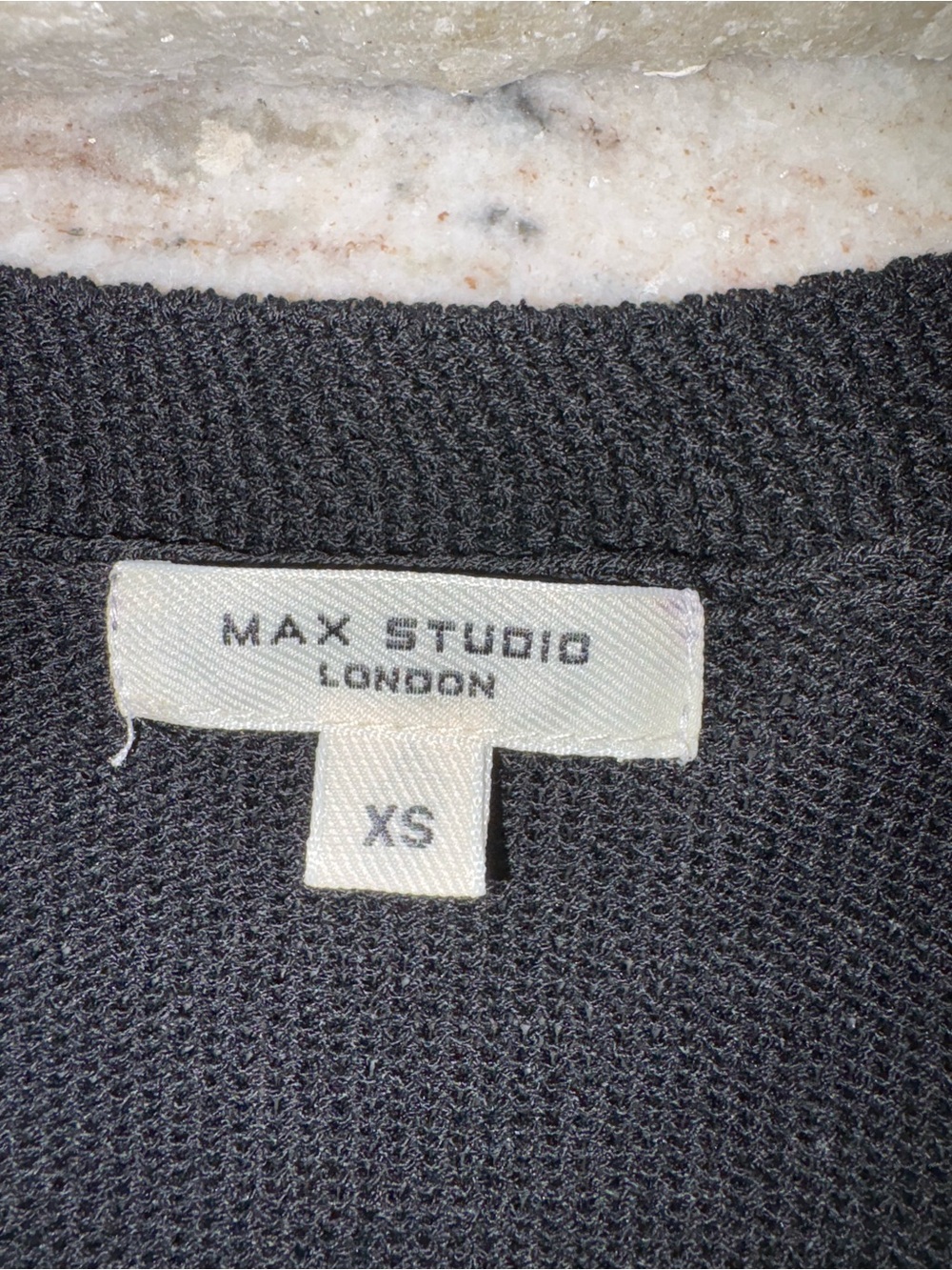 Max Studio  Black Sweater tank - XS